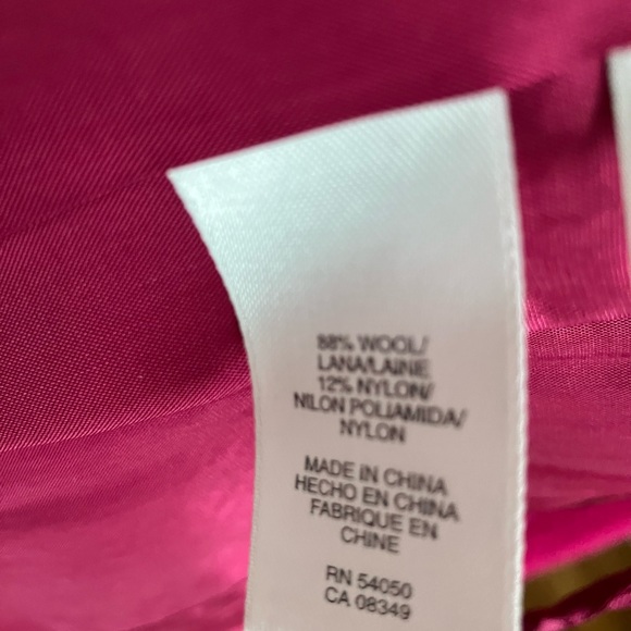 Jones New York Signature Boxy ladies Fuschia Jacket - Picture 6 of 6